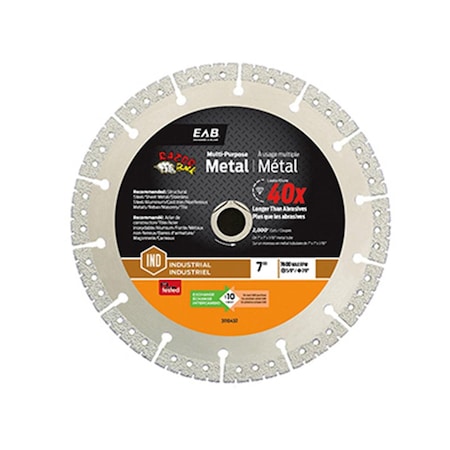 Eab Tool Usa 7 in. Metal Diamond Blade 257330